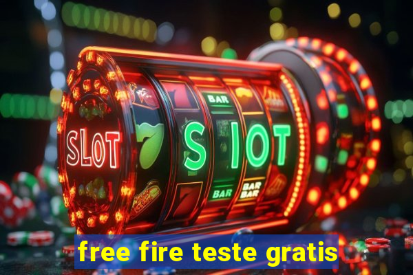 free fire teste gratis